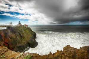 Clouds at Point Bonita Lighthouse